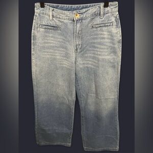 Handmade Wide Leg Flood Jeans